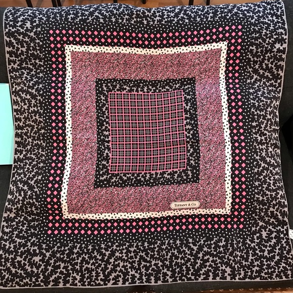 Tiffany & Co. Silk Scarf with Box - 35”x 35” 🤩 - Picture 3 of 17